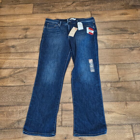 Levi's Women's 18W 512 Perfectly Shaping Straight Leg Jeans - Picture 1 of 5